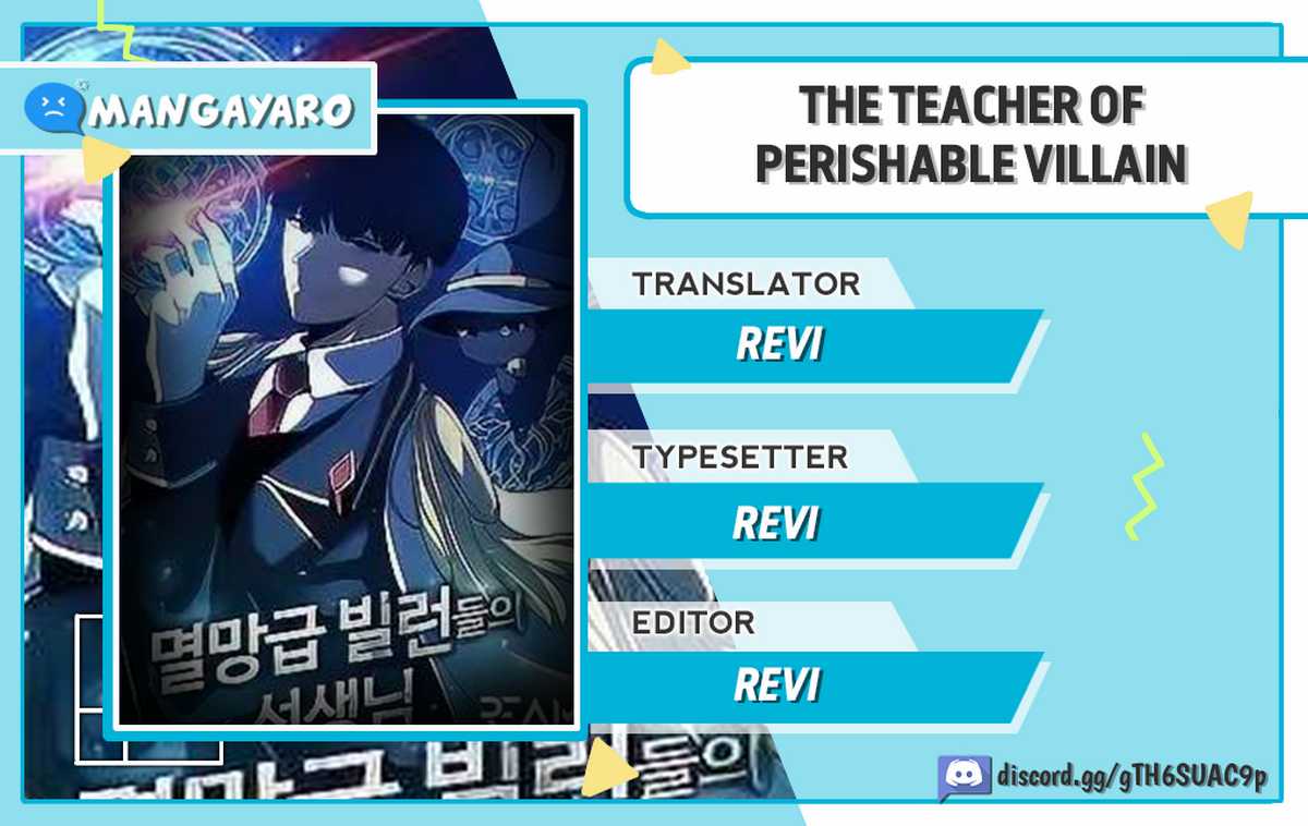The Teacher of Perishable Villains Chapter 7 - halaman 1