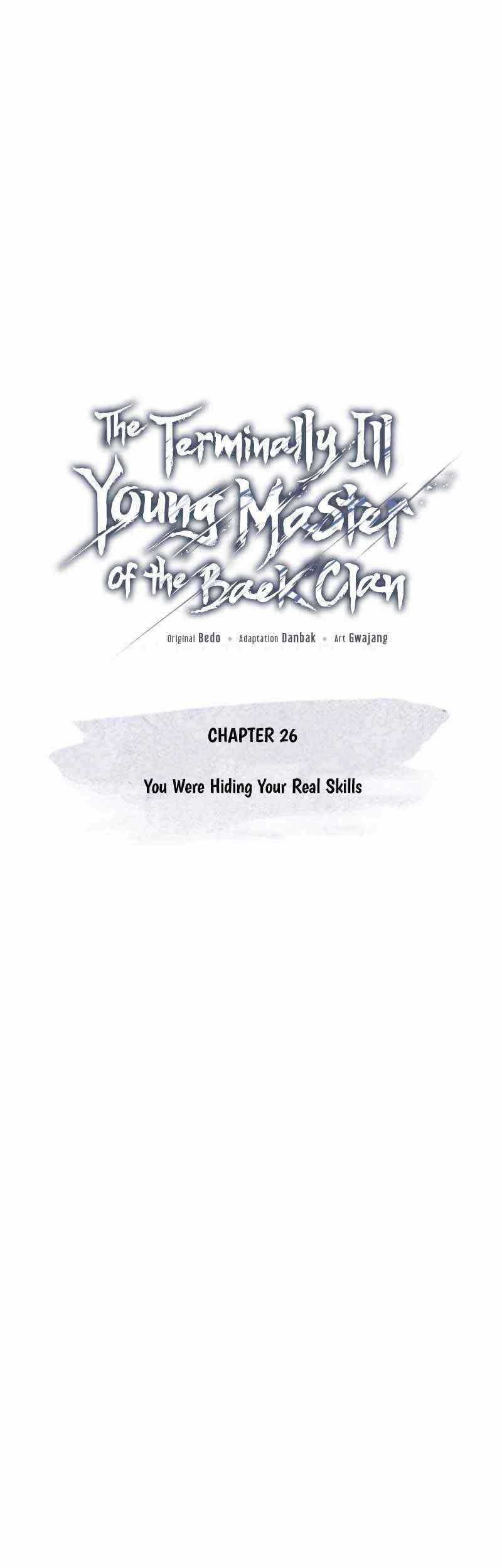The Terminally Ill Young Master of the Baek Clan Chapter 26 - halaman 14