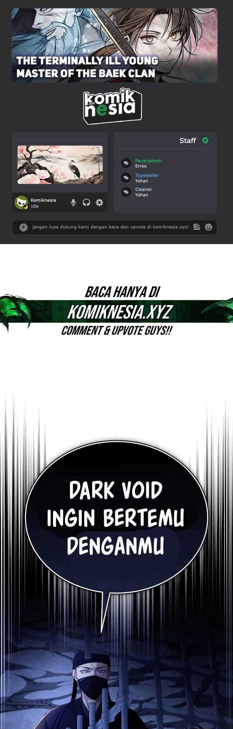 The Terminally Ill Young Master of the Baek Clan Chapter 34 - halaman 1