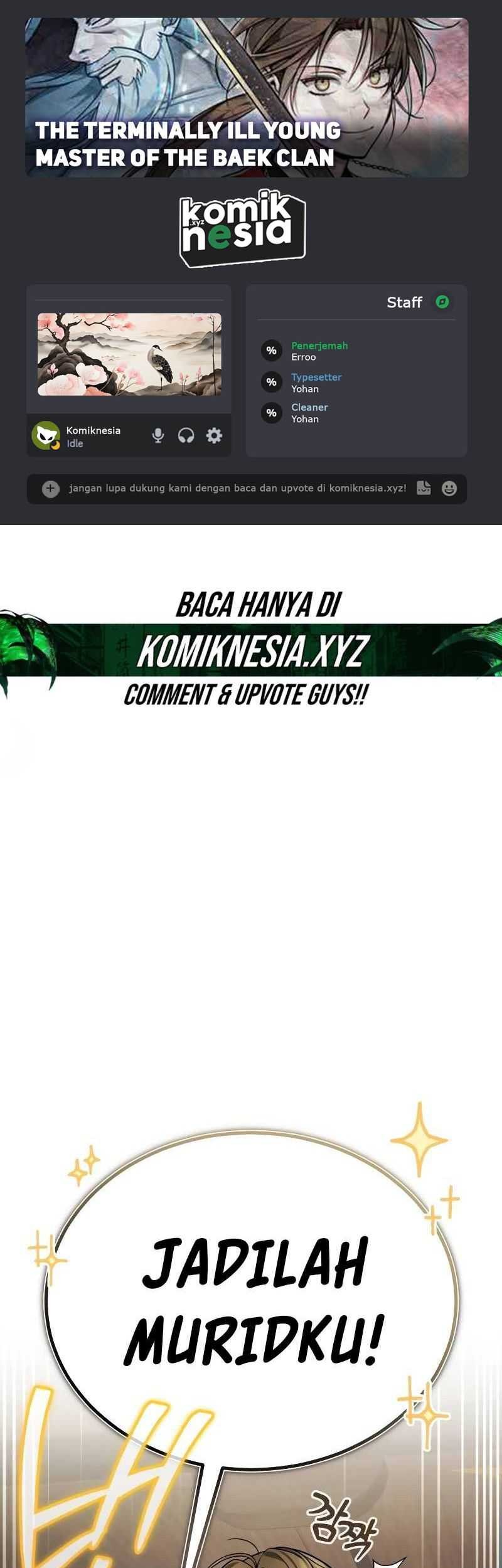 The Terminally Ill Young Master of the Baek Clan Chapter 36 - halaman 1