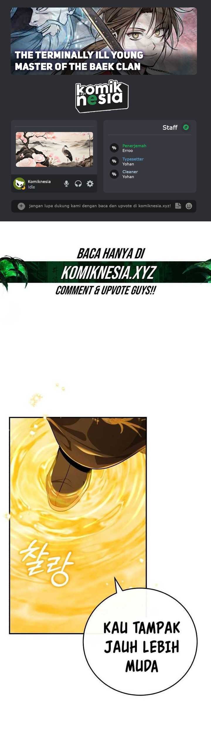 The Terminally Ill Young Master of the Baek Clan Chapter 44 - halaman 1