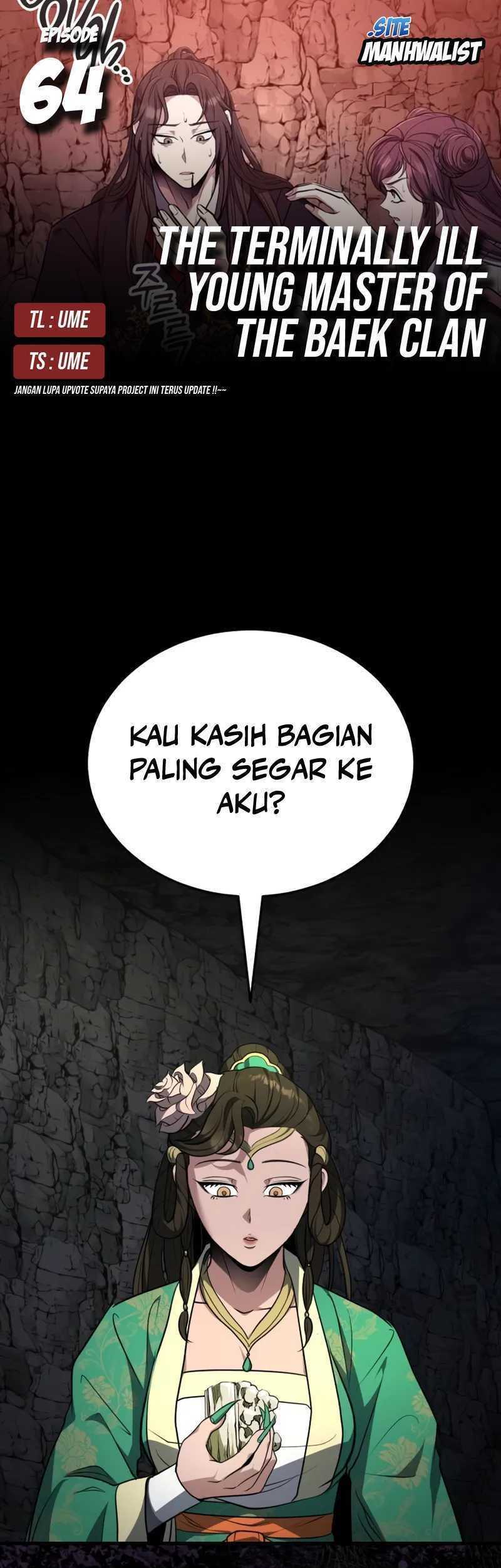 The Terminally Ill Young Master of the Baek Clan Chapter 64 - halaman 1