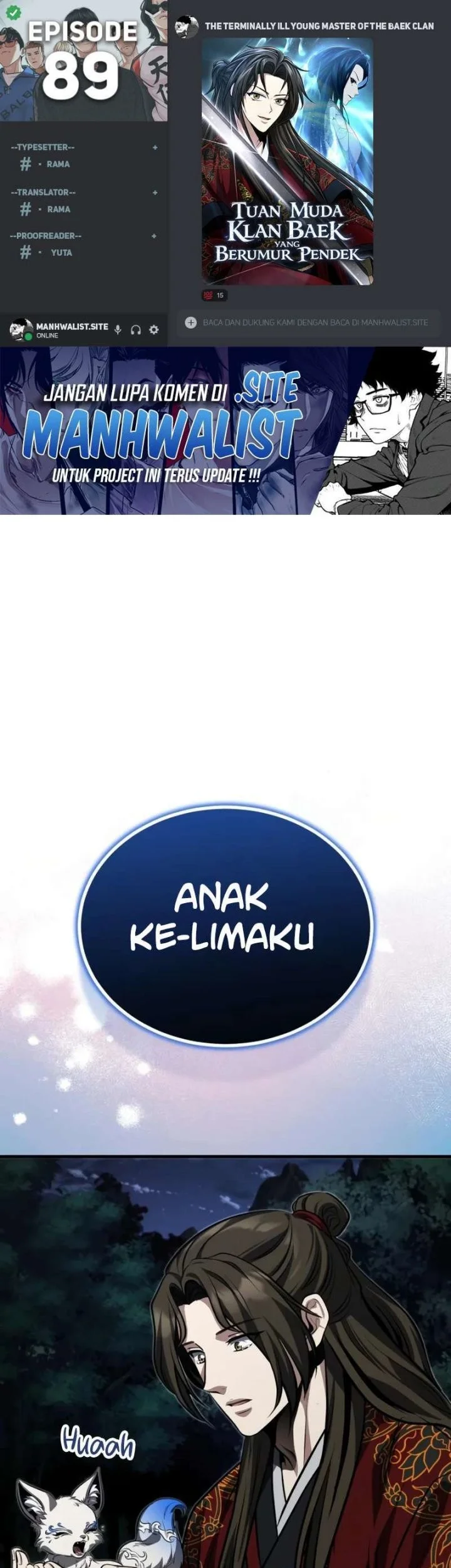 The Terminally Ill Young Master of the Baek Clan Chapter 89 - halaman 1