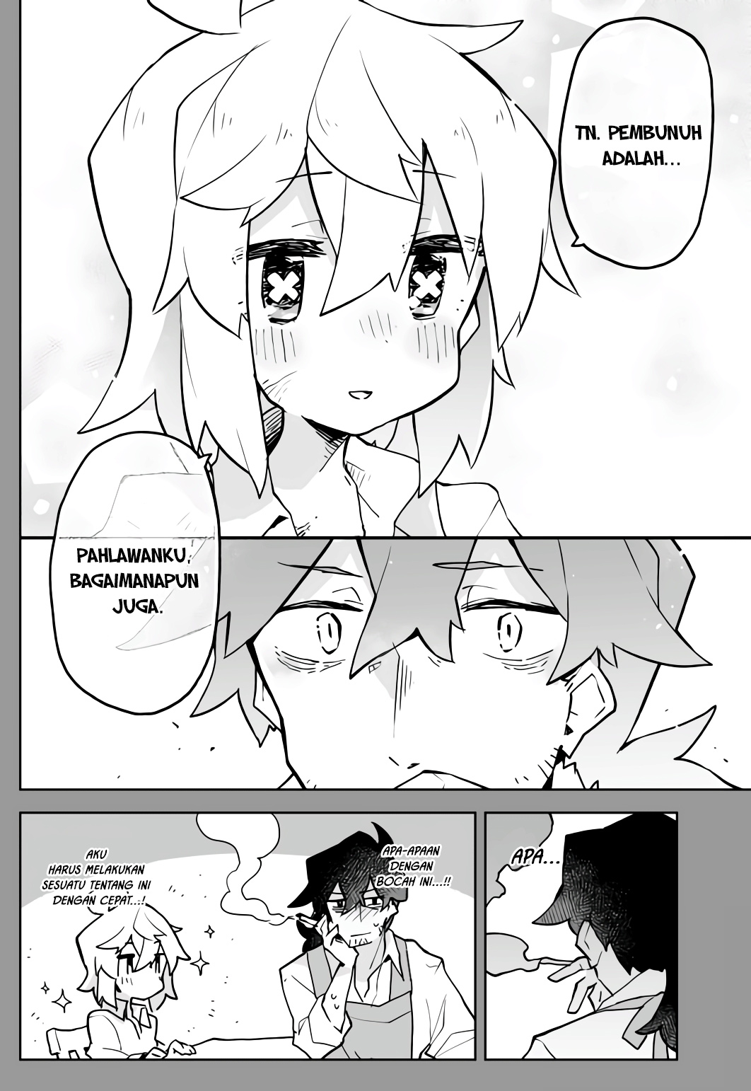 The Terrifying Hitman and the Little Girl He Took in Chapter 1 - halaman 8