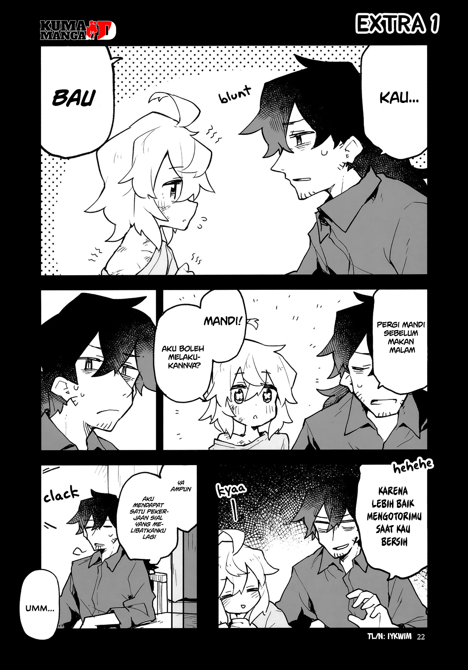 The Terrifying Hitman and the Little Girl He Took in Chapter 3.5 - halaman 1
