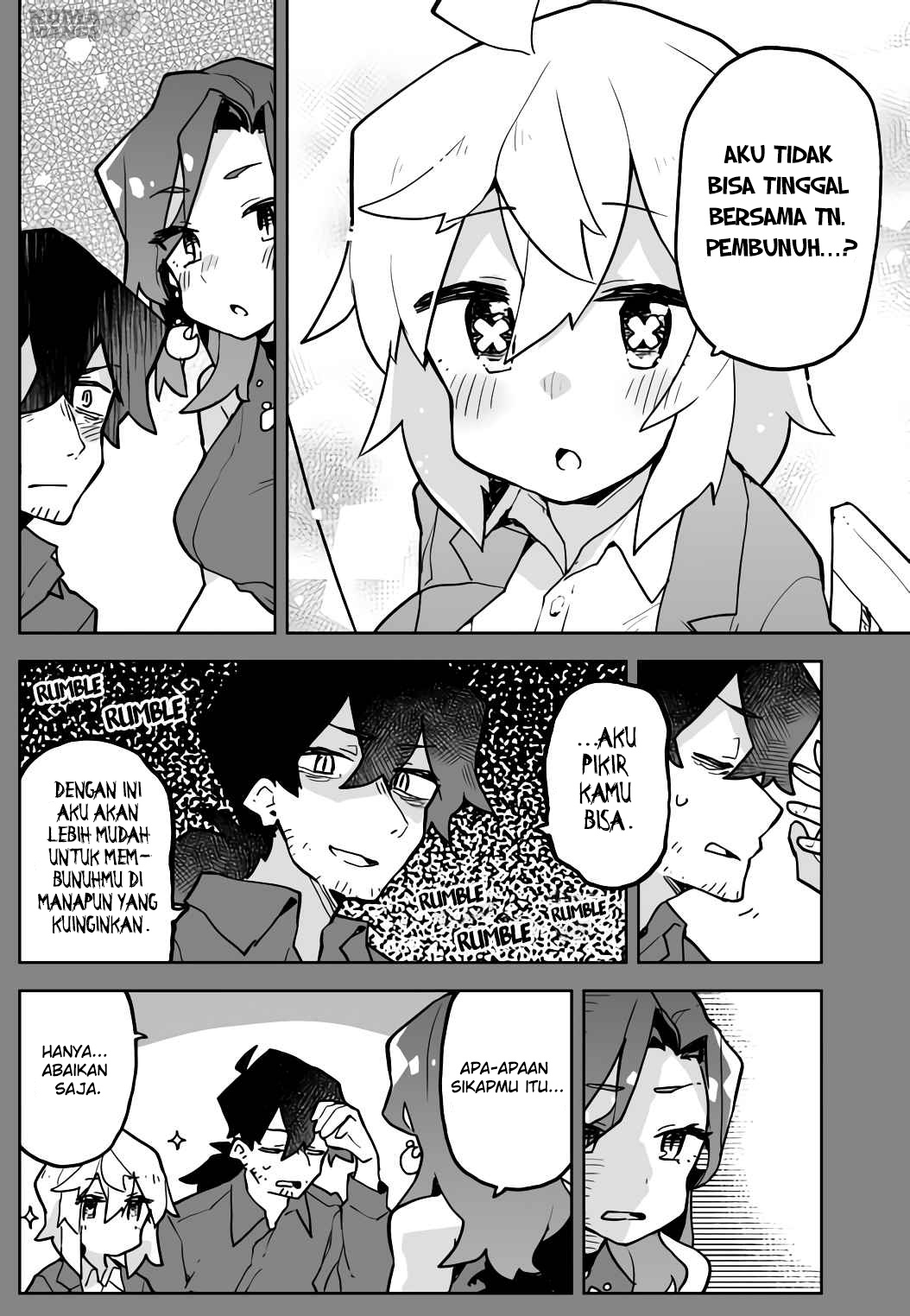 The Terrifying Hitman and the Little Girl He Took in Chapter 3 - halaman 4