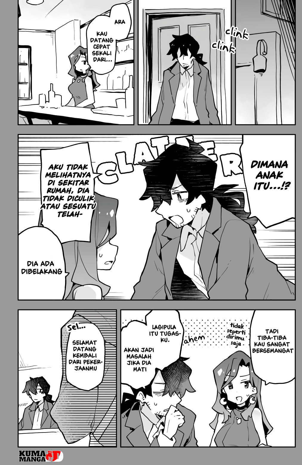 The Terrifying Hitman and the Little Girl He Took in Chapter 4 - halaman 3