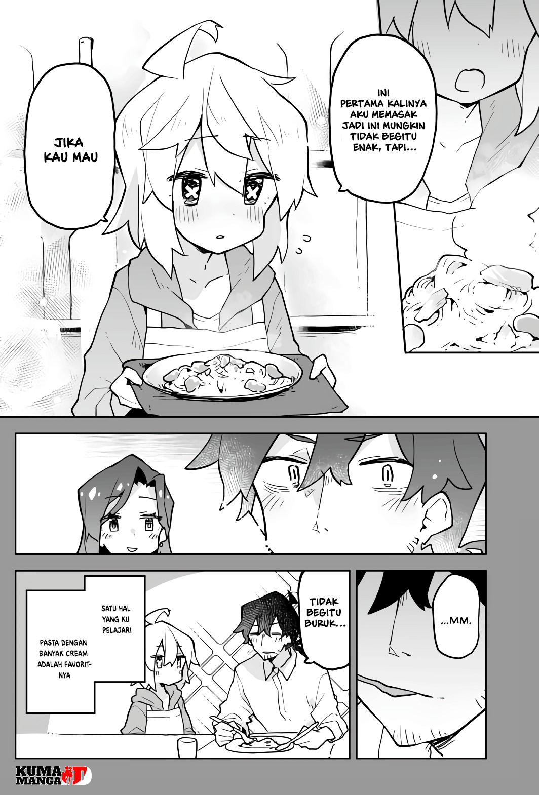 The Terrifying Hitman and the Little Girl He Took in Chapter 4 - halaman 4