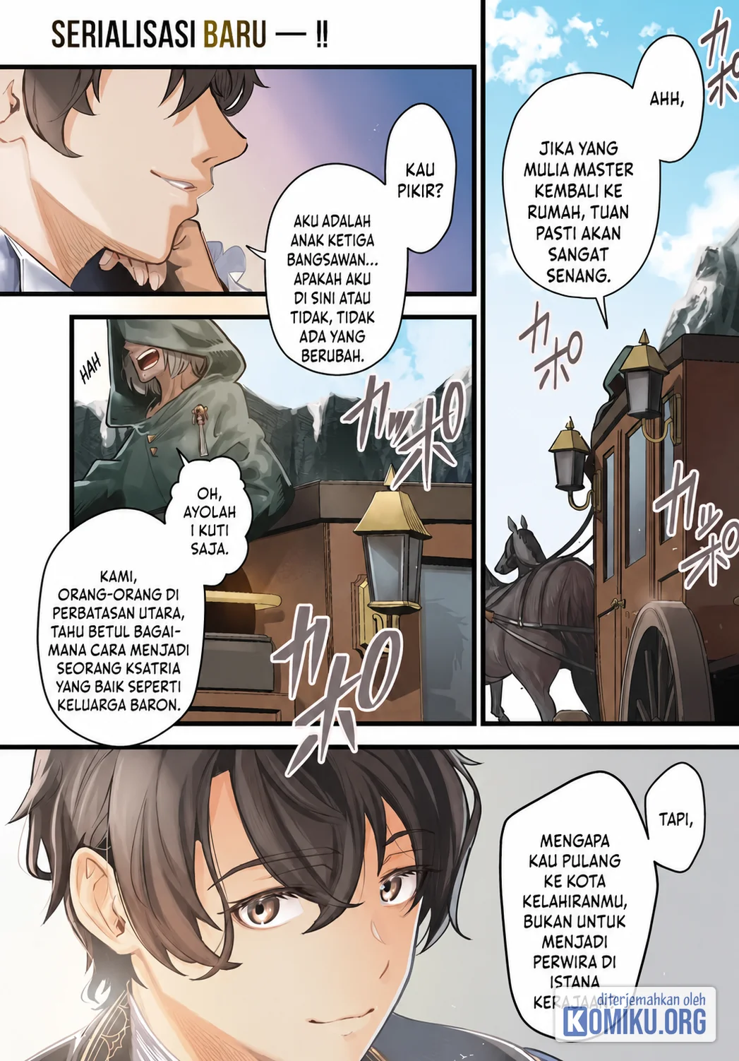 The Third Son of a Knight Baron Family's True Ambition Chapter 1 - halaman 1