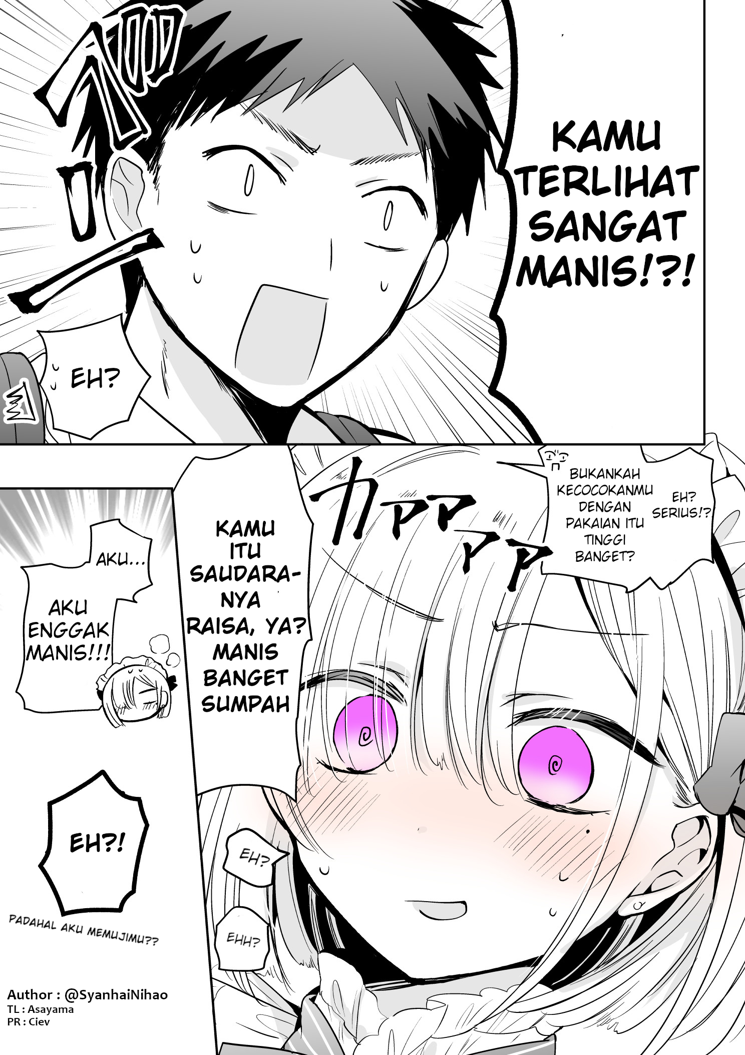 The time my friend wanted to try a skirt Chapter 1 - halaman 4