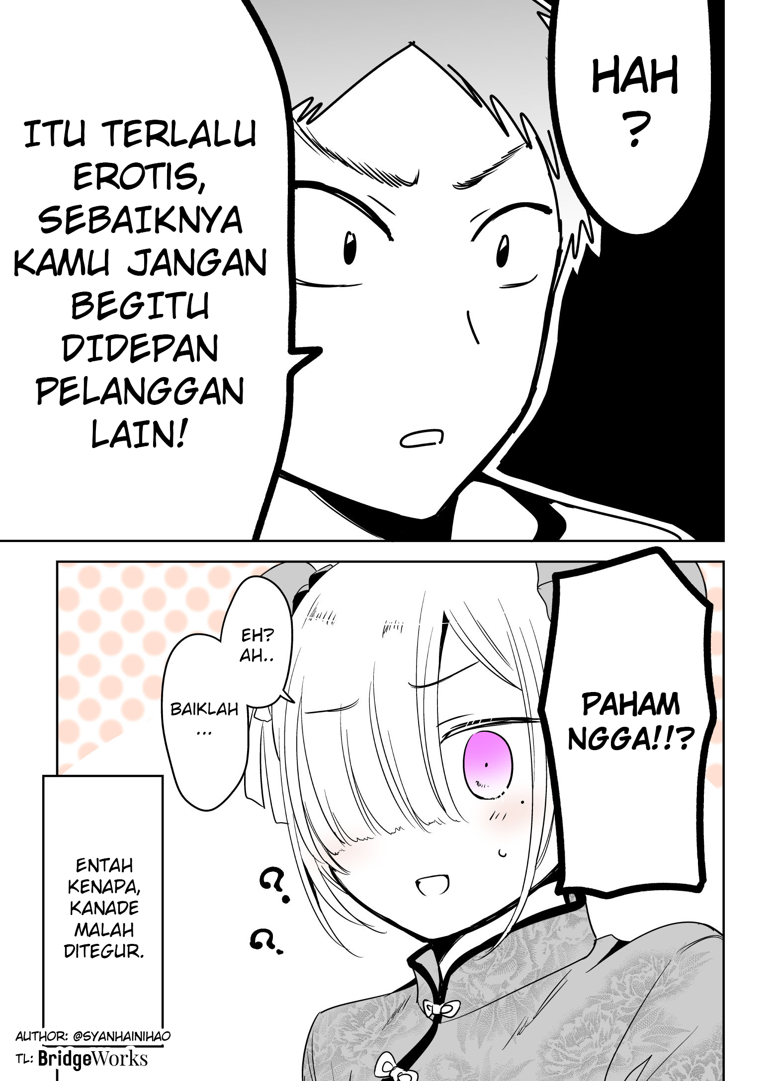 The time my friend wanted to try a skirt Chapter 5 - halaman 4