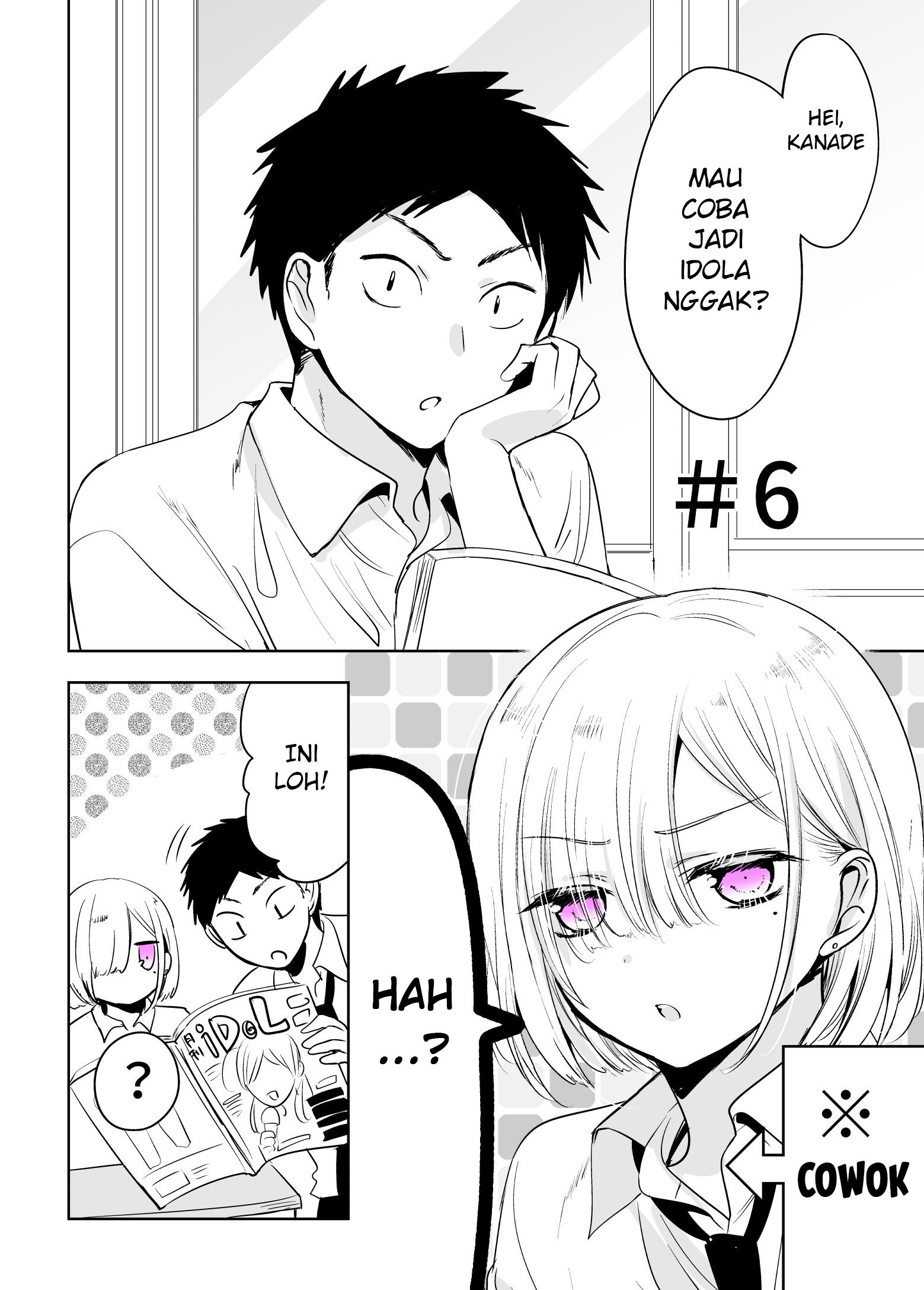 The time my friend wanted to try a skirt Chapter 6 - halaman 1