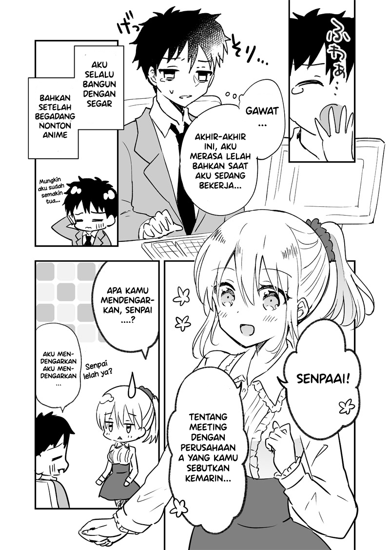 The Tired Senpai and the Energetic Kouhai Chapter 0 - halaman 1