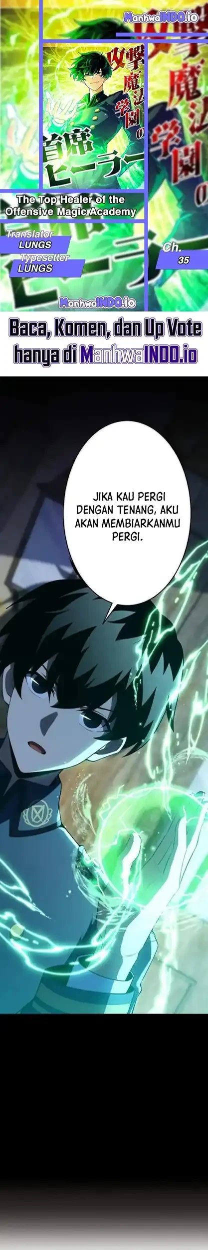 The Top Healer of the Offensive Magic Academy Chapter 35 - halaman 1
