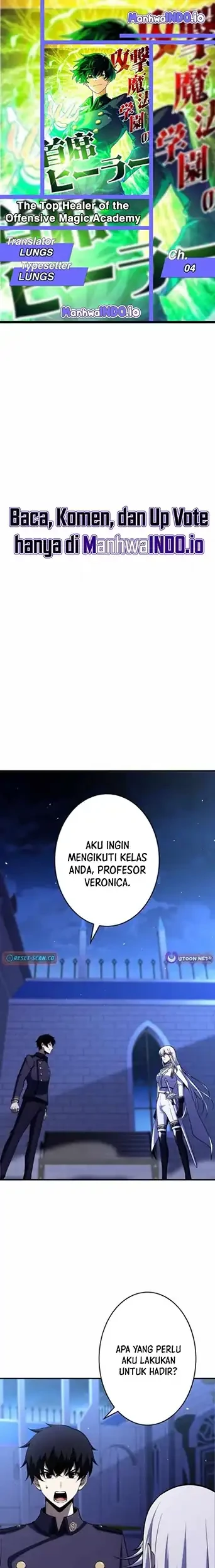 The Top Healer of the Offensive Magic Academy Chapter 4 - halaman 1