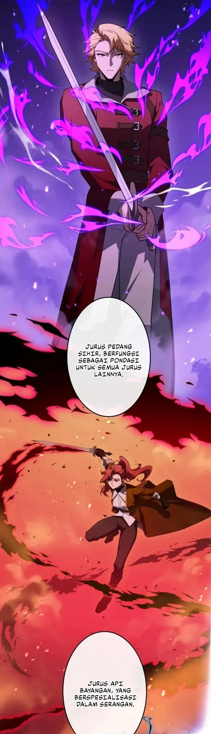 The Transcendent Holy Swordsman Regresses as the Youngest Son of a Magic Swordsman Family Chapter 10 - halaman 53