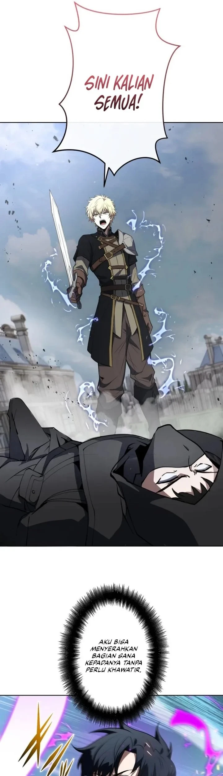The Transcendent Holy Swordsman Regresses as the Youngest Son of a Magic Swordsman Family Chapter 11 - halaman 32
