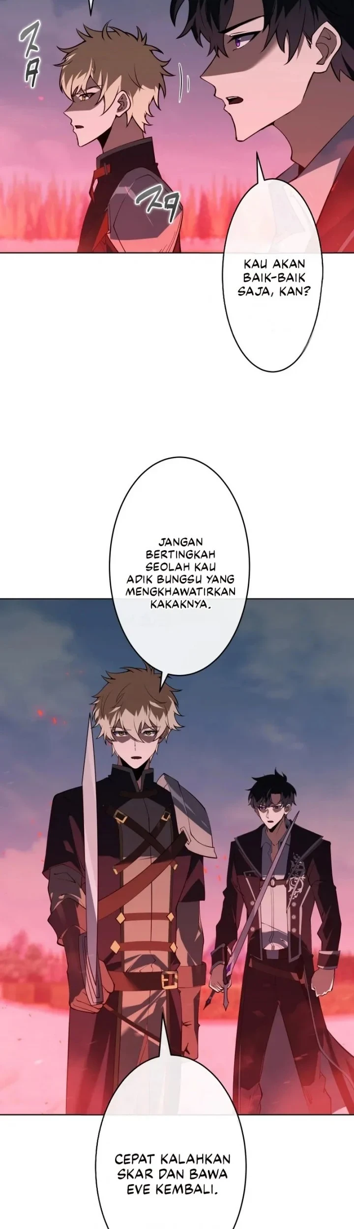 The Transcendent Holy Swordsman Regresses as the Youngest Son of a Magic Swordsman Family Chapter 11 - halaman 46