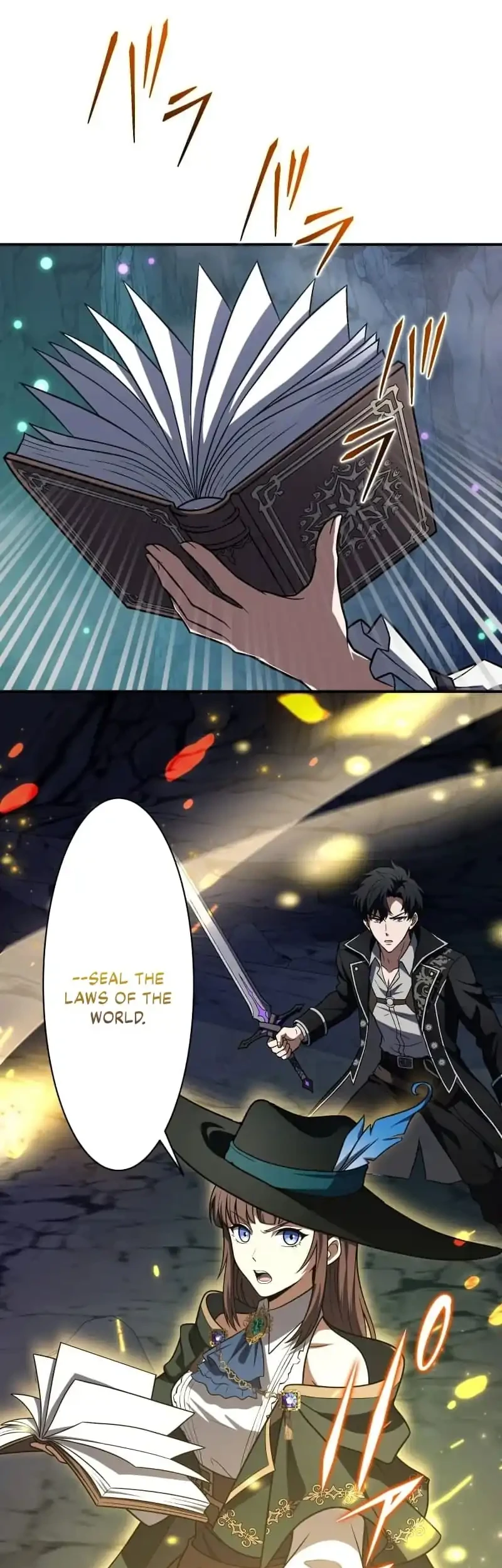 The Transcendent Holy Swordsman Regresses as the Youngest Son of a Magic Swordsman Family Chapter 17 - halaman 36