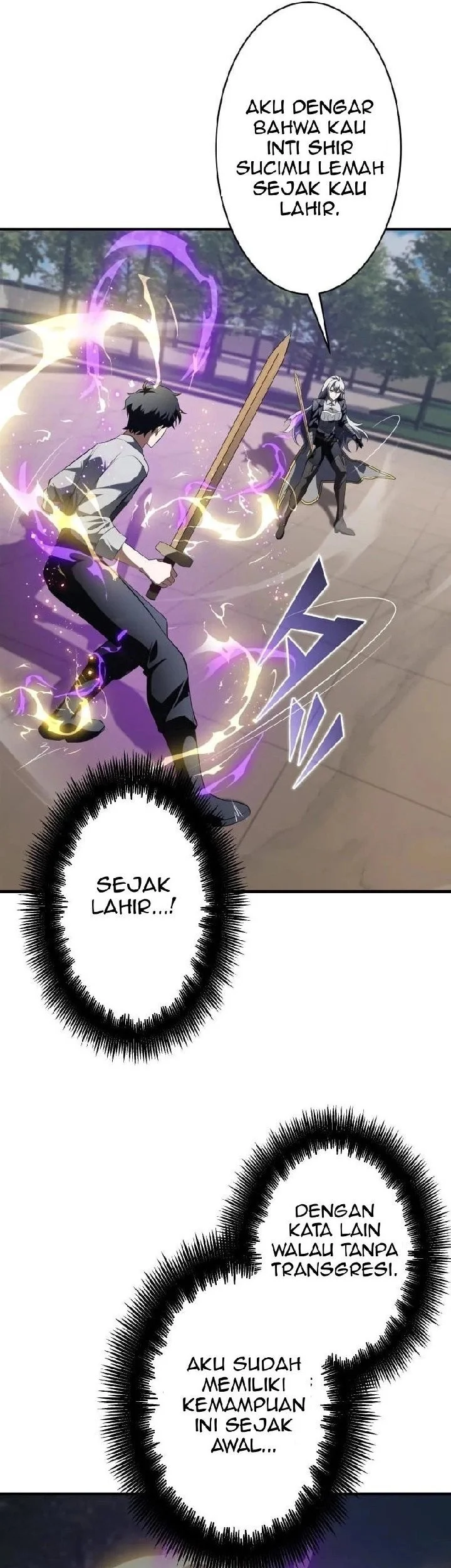 The Transcendent Holy Swordsman Regresses as the Youngest Son of a Magic Swordsman Family Chapter 3 - halaman 44