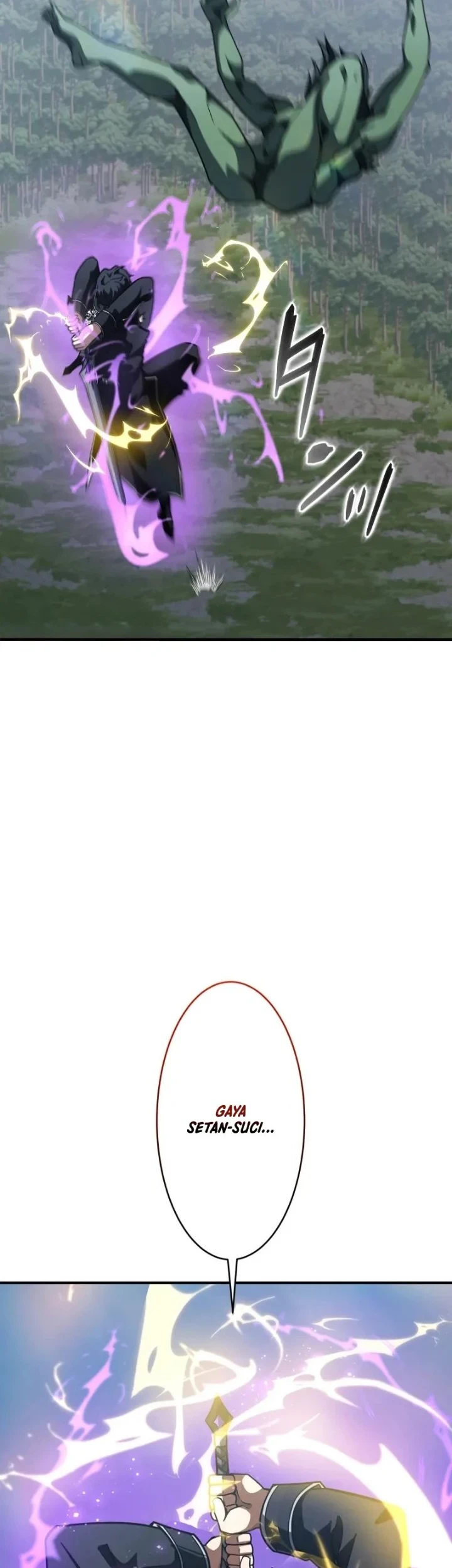 The Transcendent Holy Swordsman Regresses as the Youngest Son of a Magic Swordsman Family Chapter 5 - halaman 88
