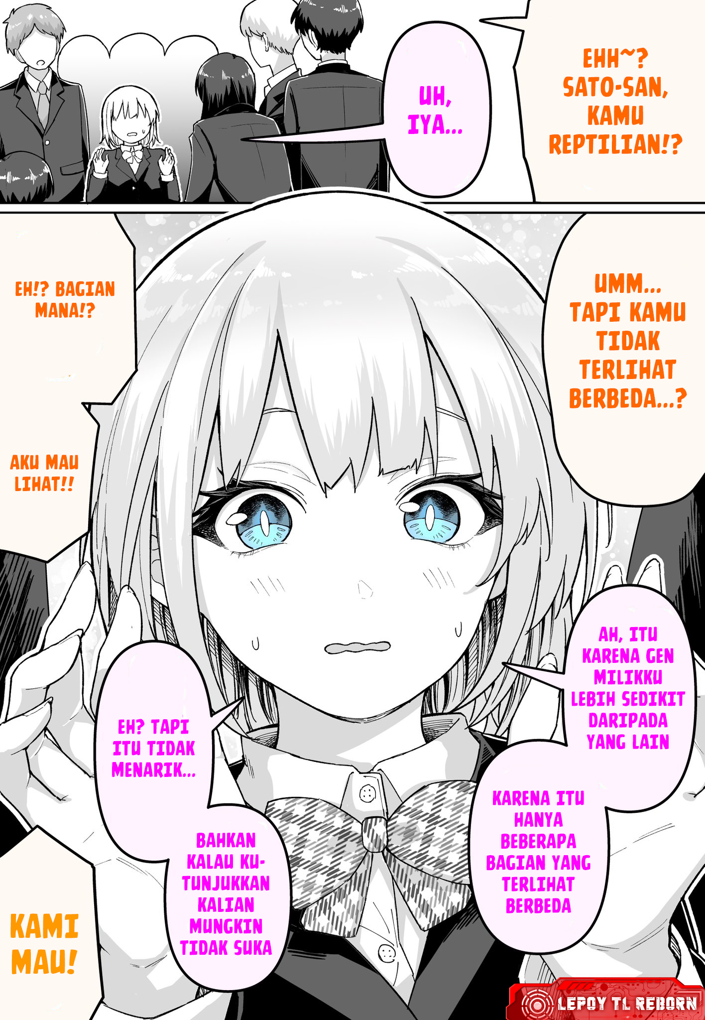 The Transfer Student Is a Lizardman...!? Chapter 0 - halaman 1
