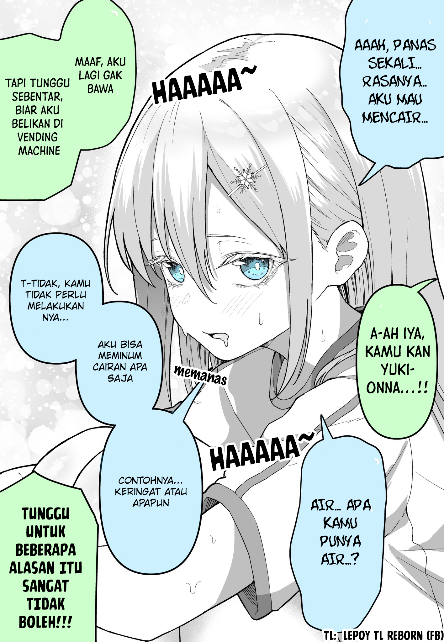 The Transfer Student Is a Yuki-Onna...!! Chapter 0 - halaman 2