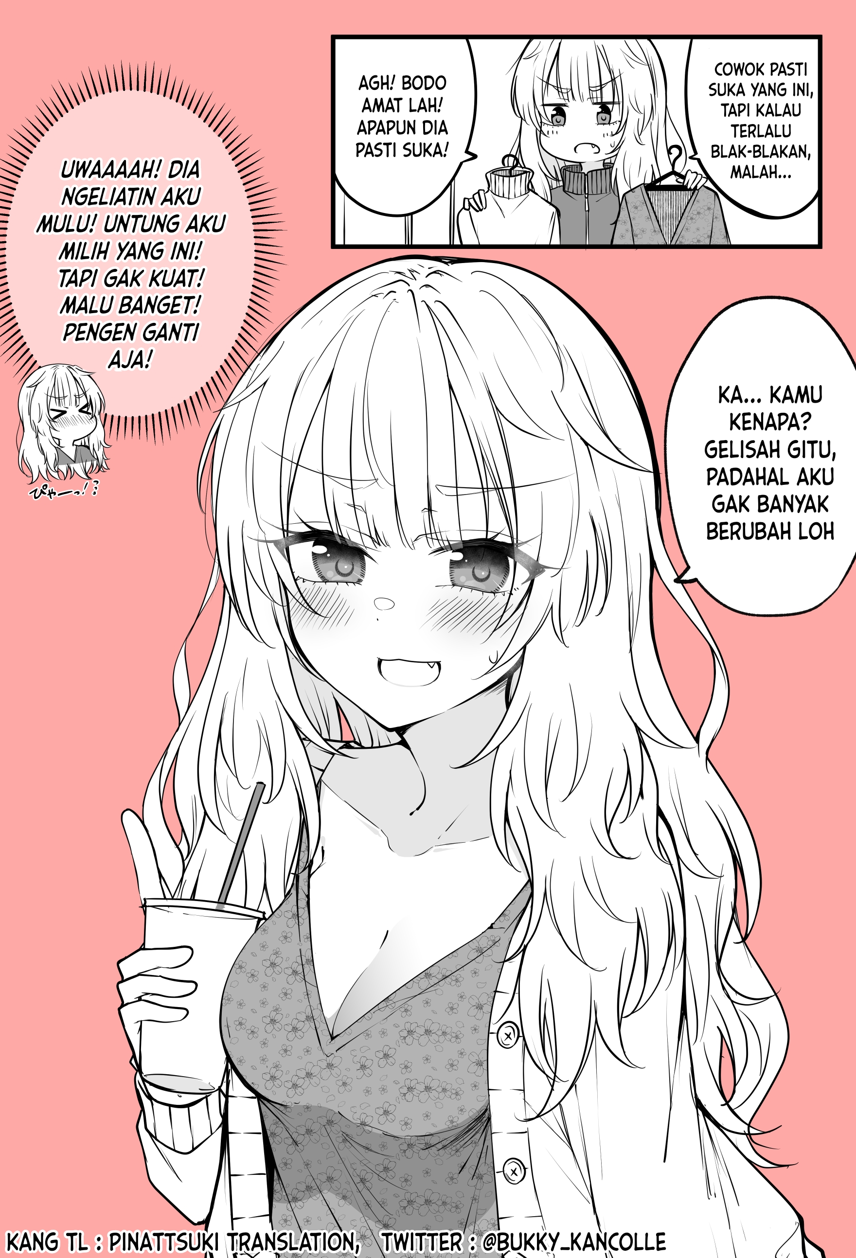 The TS Girl Who Wants To Cross the Line With Her Best Friend Chapter 11 - halaman 1