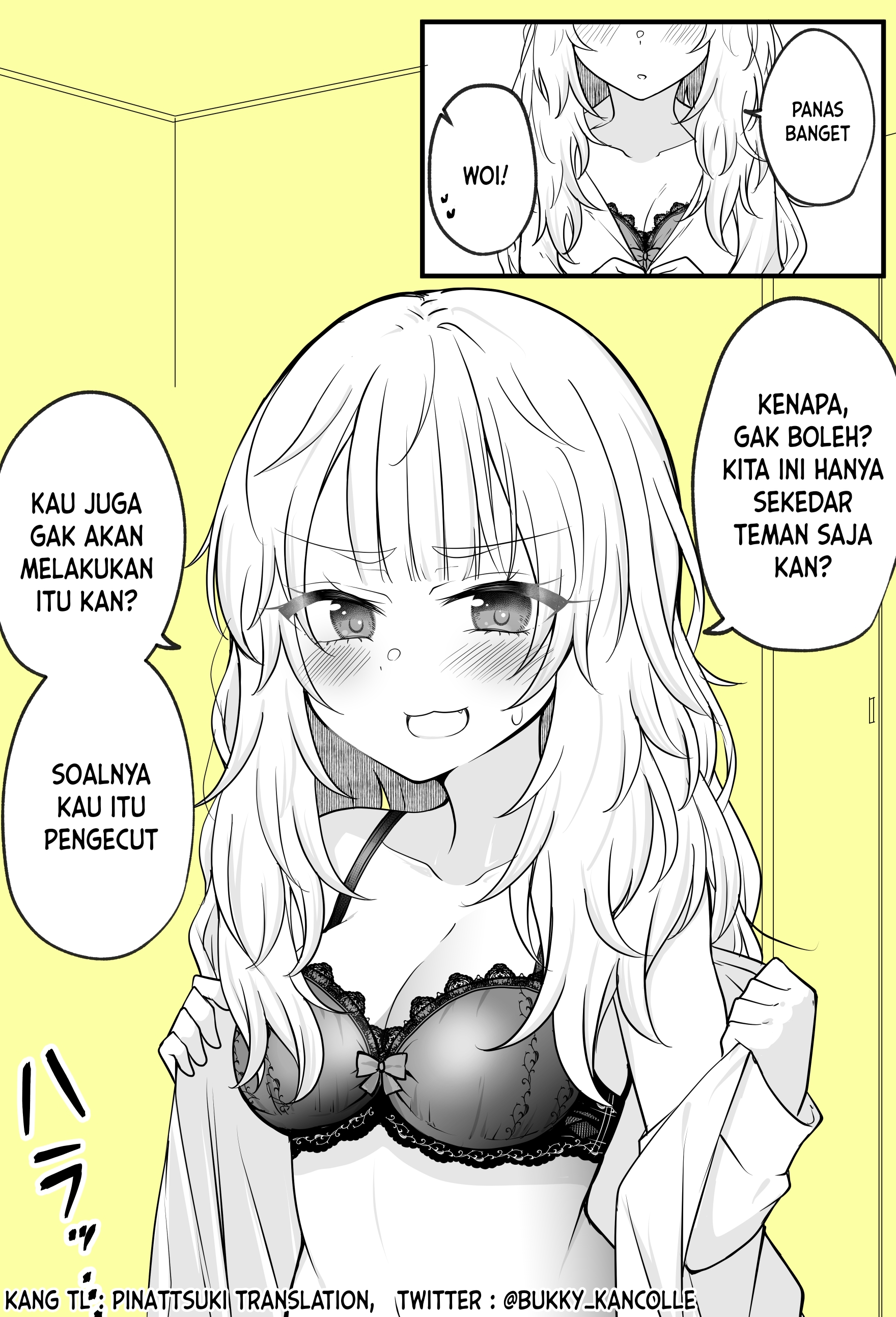 The TS Girl Who Wants To Cross the Line With Her Best Friend Chapter 4 - halaman 1