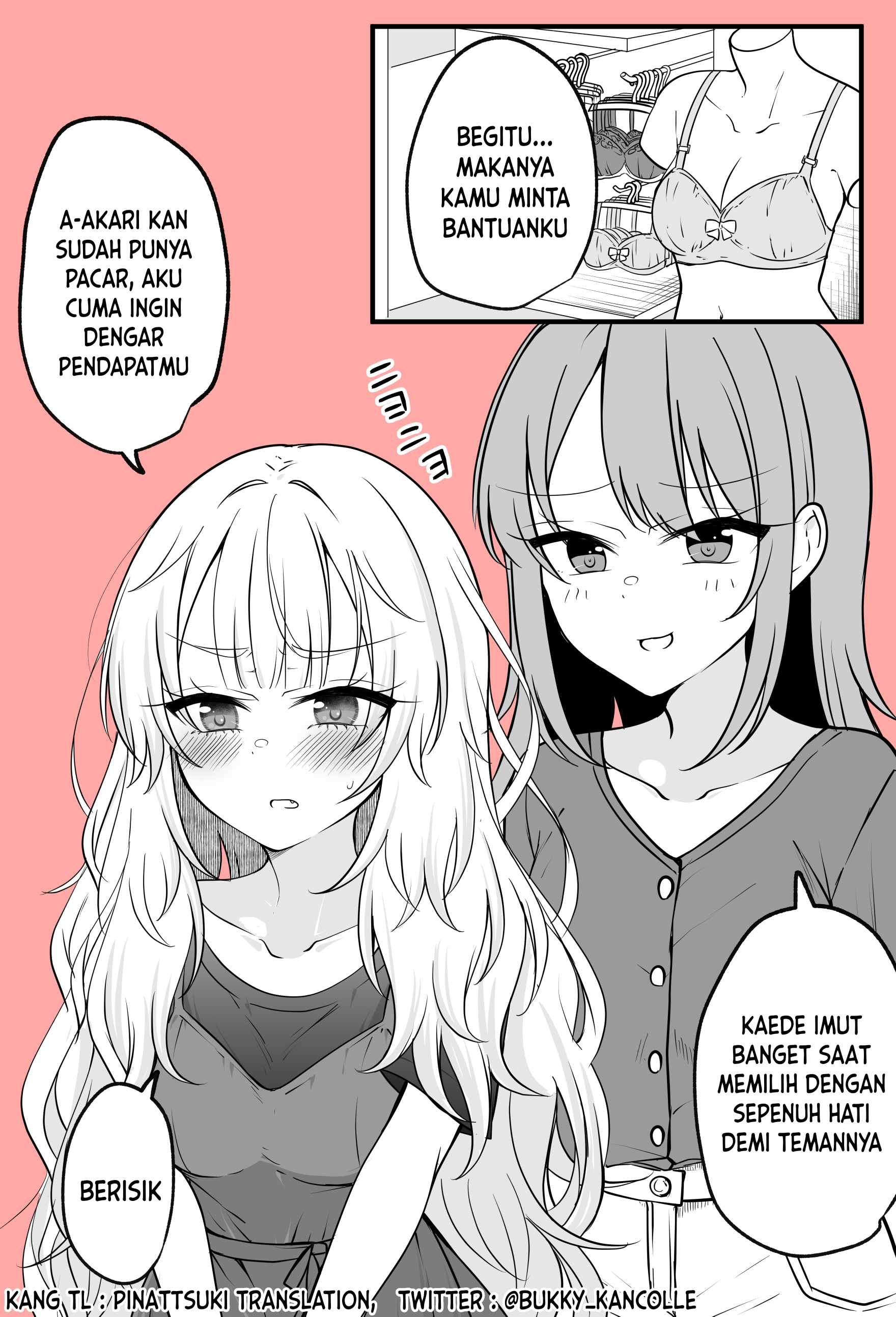 The TS Girl Who Wants To Cross the Line With Her Best Friend Chapter 9 - halaman 1
