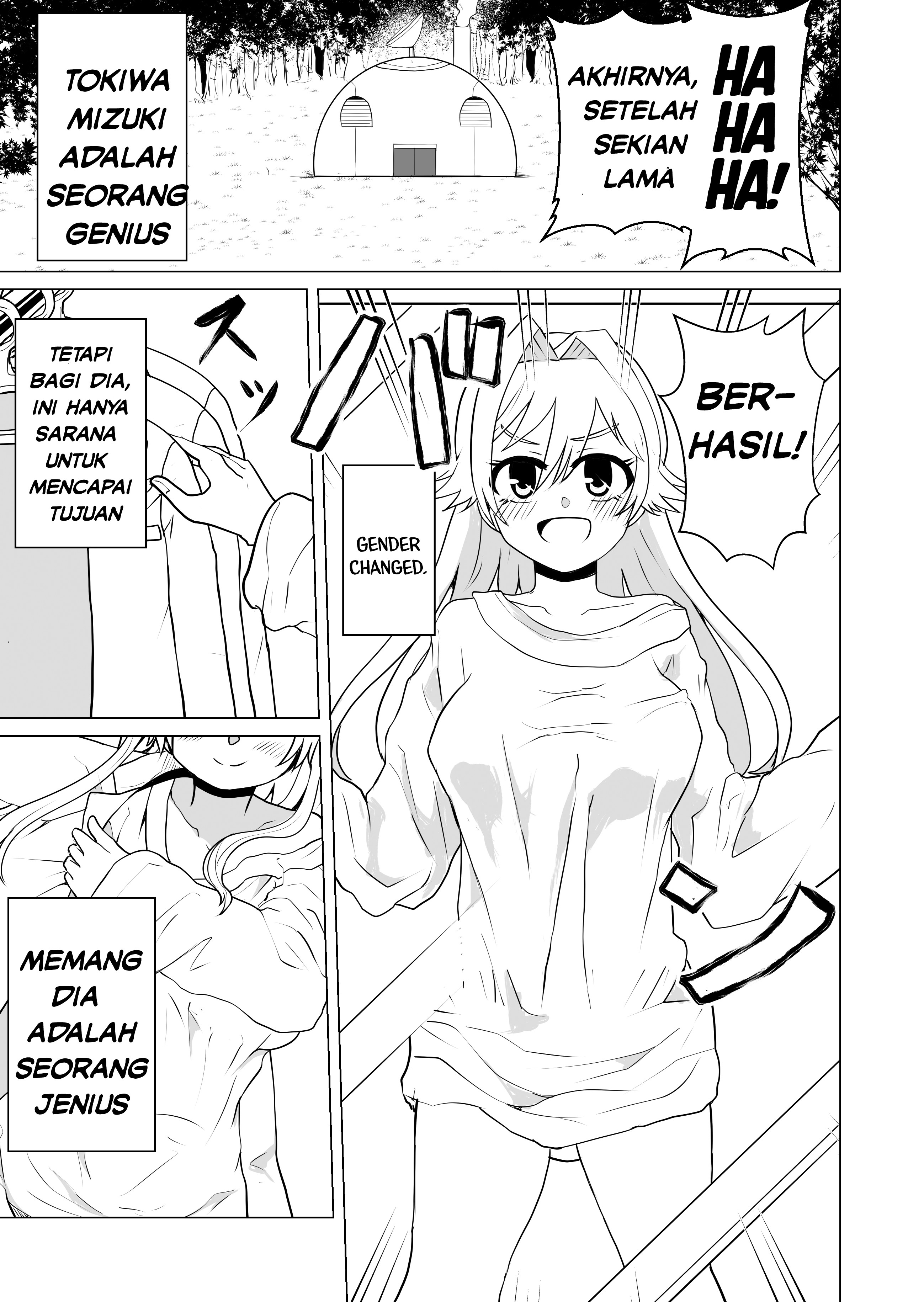 The TS Scientist who Made a Robot for Yuri Chapter 1 - halaman 2