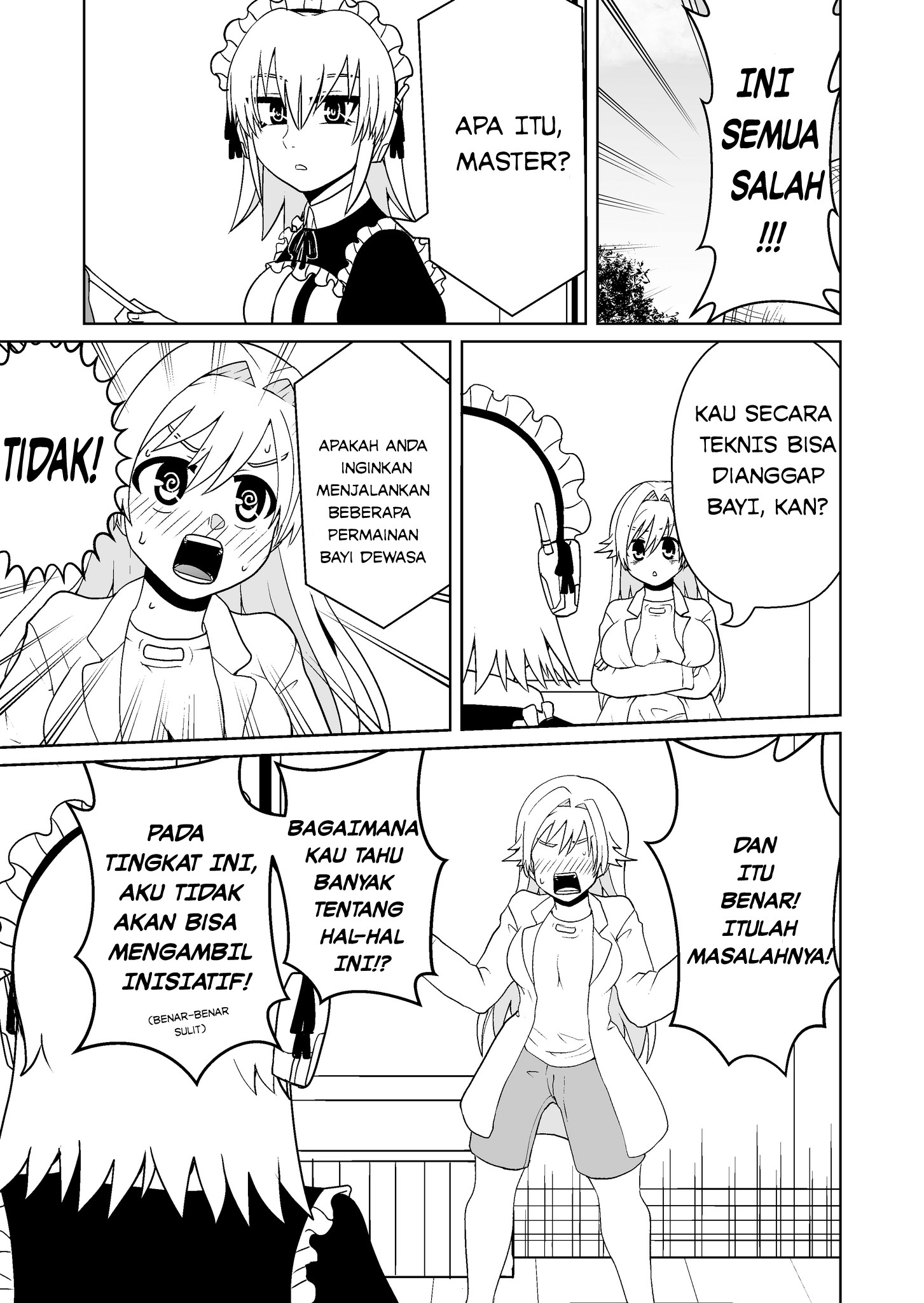 The TS Scientist who Made a Robot for Yuri Chapter 2 - halaman 2