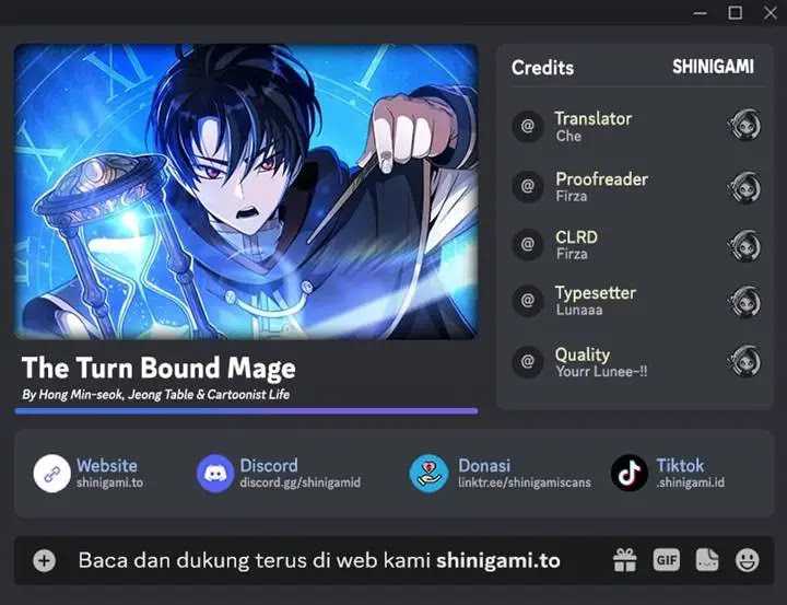 The Turn-Bound Mage Chapter 5.2 - halaman 1