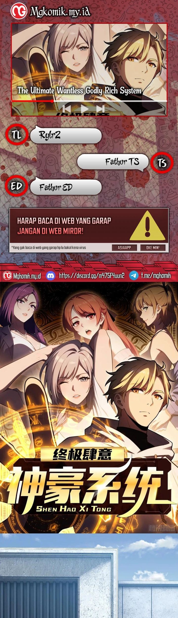 The Ultimate Wantless Godly Rich System Chapter 48 - halaman 1