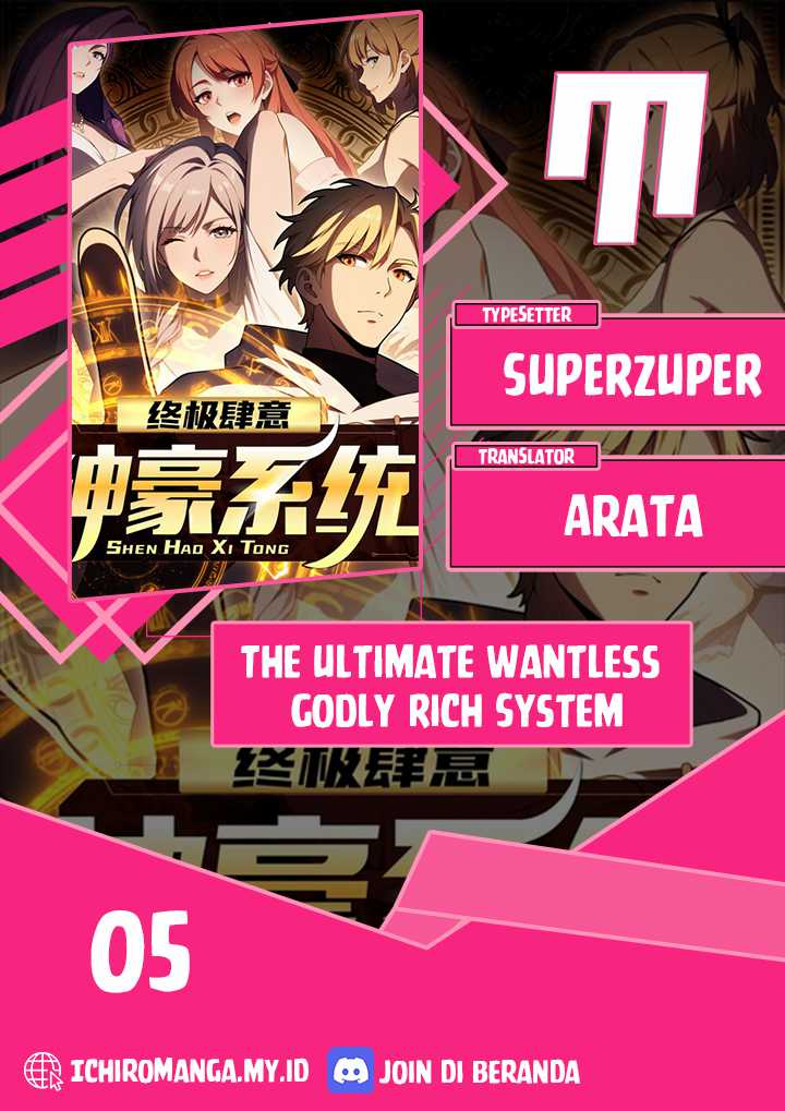 The Ultimate Wantless Godly Rich System Chapter 5 - halaman 1