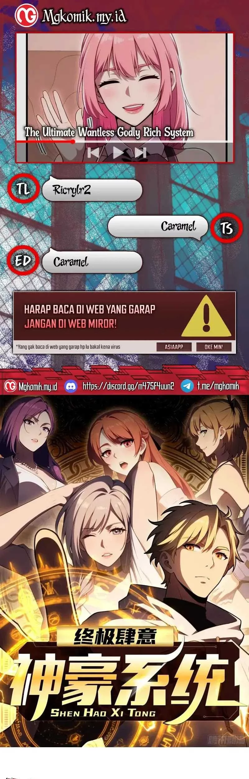 The Ultimate Wantless Godly Rich System Chapter 58 - halaman 1