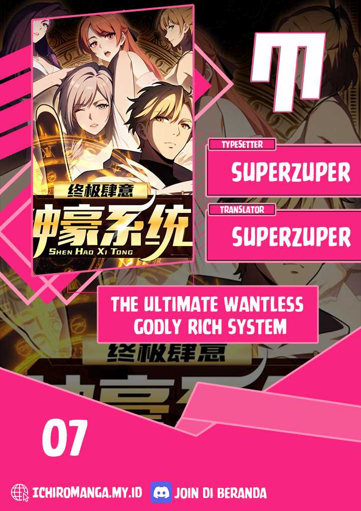 The Ultimate Wantless Godly Rich System Chapter 7 - halaman 1