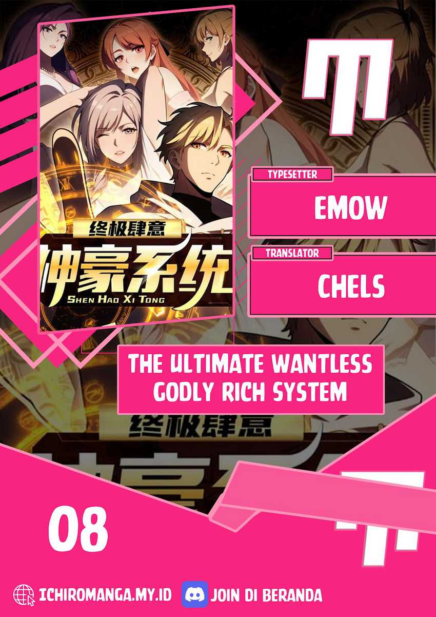 The Ultimate Wantless Godly Rich System Chapter 8 - halaman 1