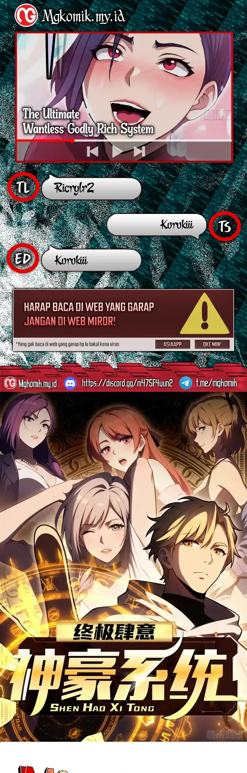 The Ultimate Wantless Godly Rich System Chapter 80 - halaman 1