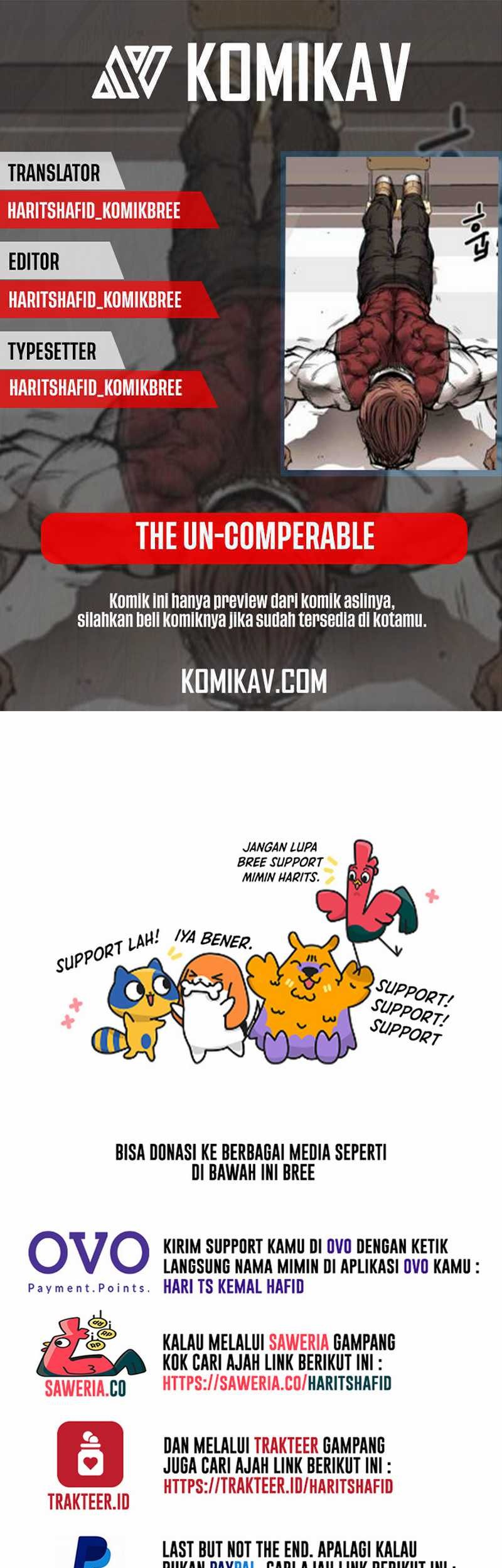 The Un-Comparable Chapter 14 - halaman 1