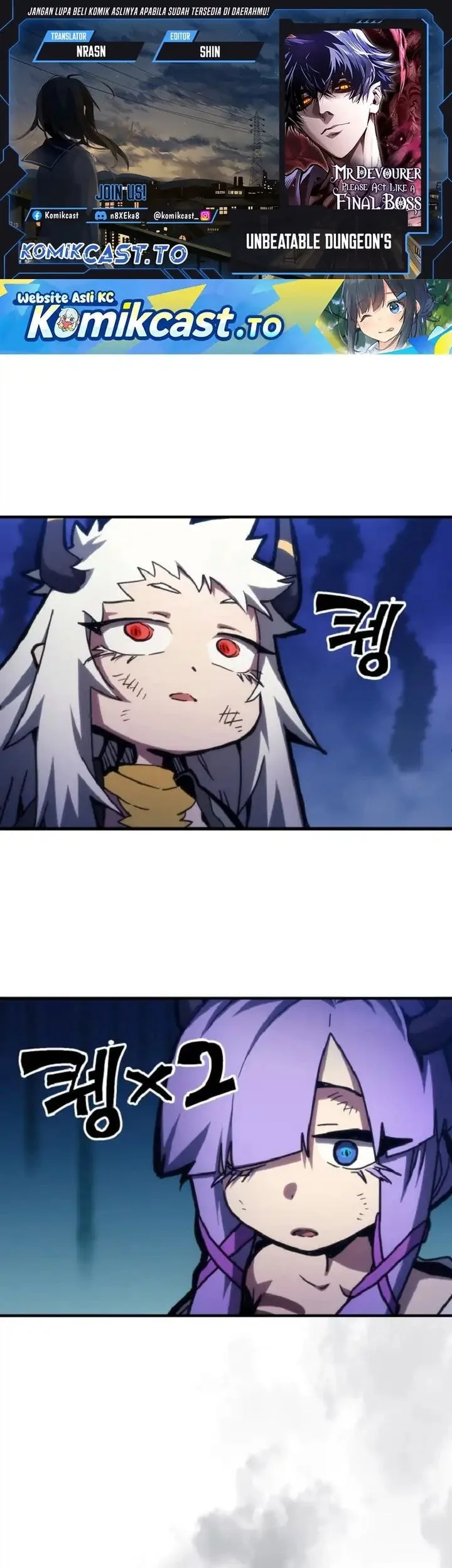 The Unbeatable Dungeon’s Lazy Boss Chapter 110 - halaman 1