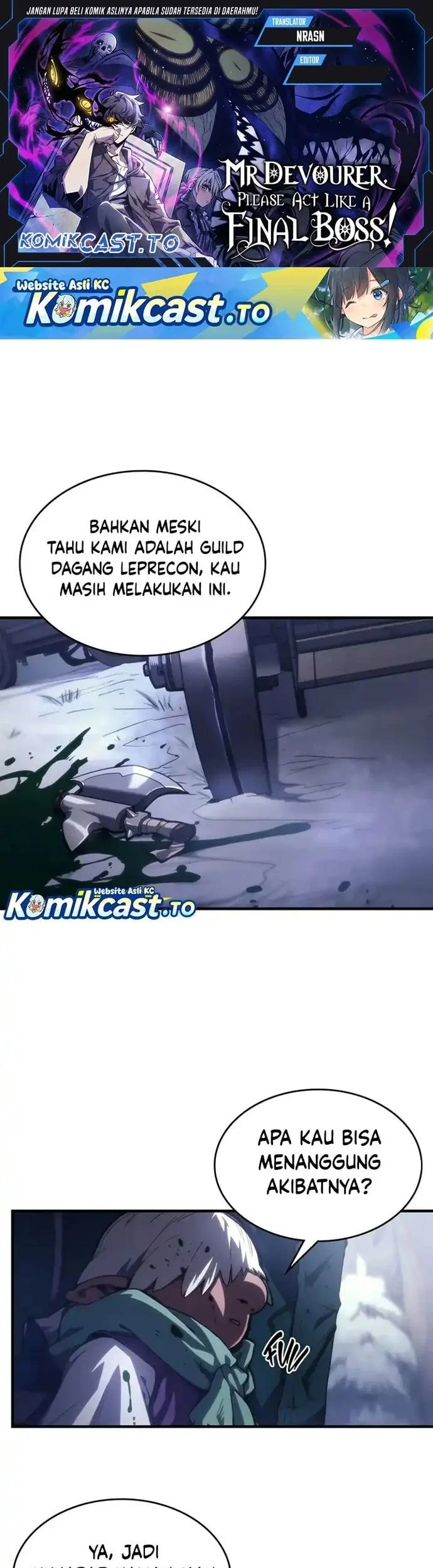 The Unbeatable Dungeon’s Lazy Boss Chapter 114 - halaman 1