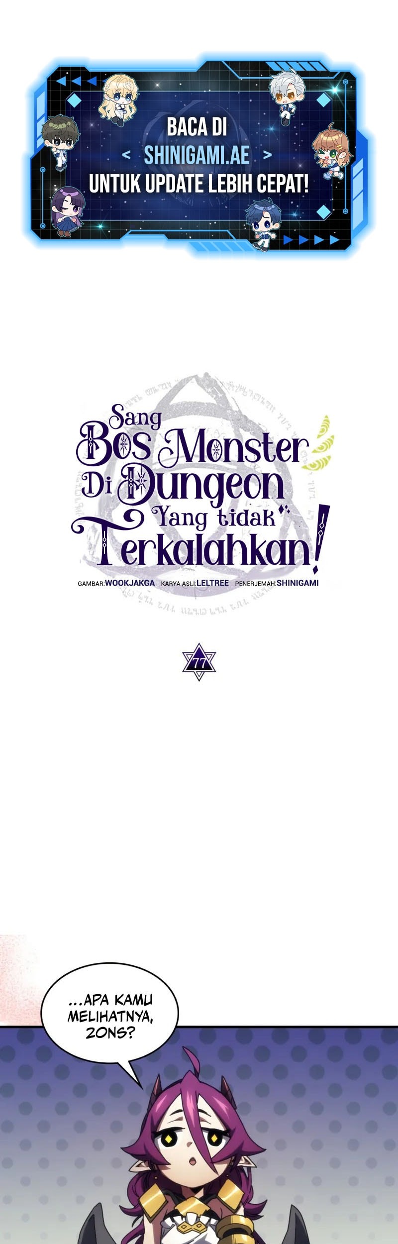The Unbeatable Dungeon’s Lazy Boss Chapter 77 - halaman 2