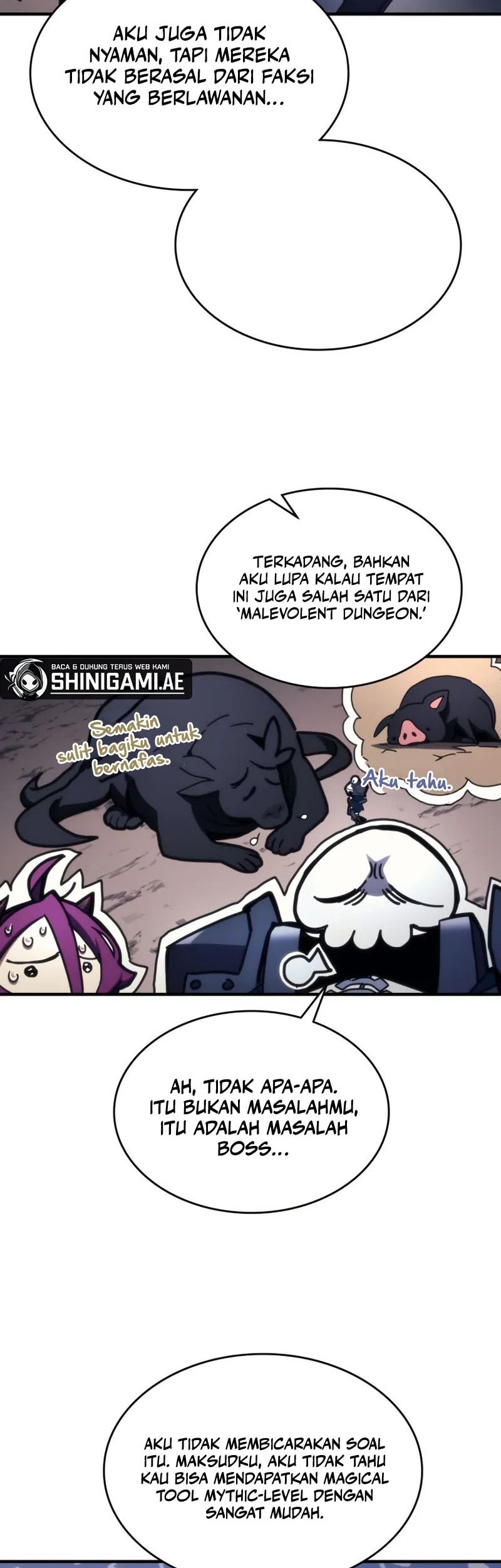 The Unbeatable Dungeon’s Lazy Boss Chapter 77 - halaman 7