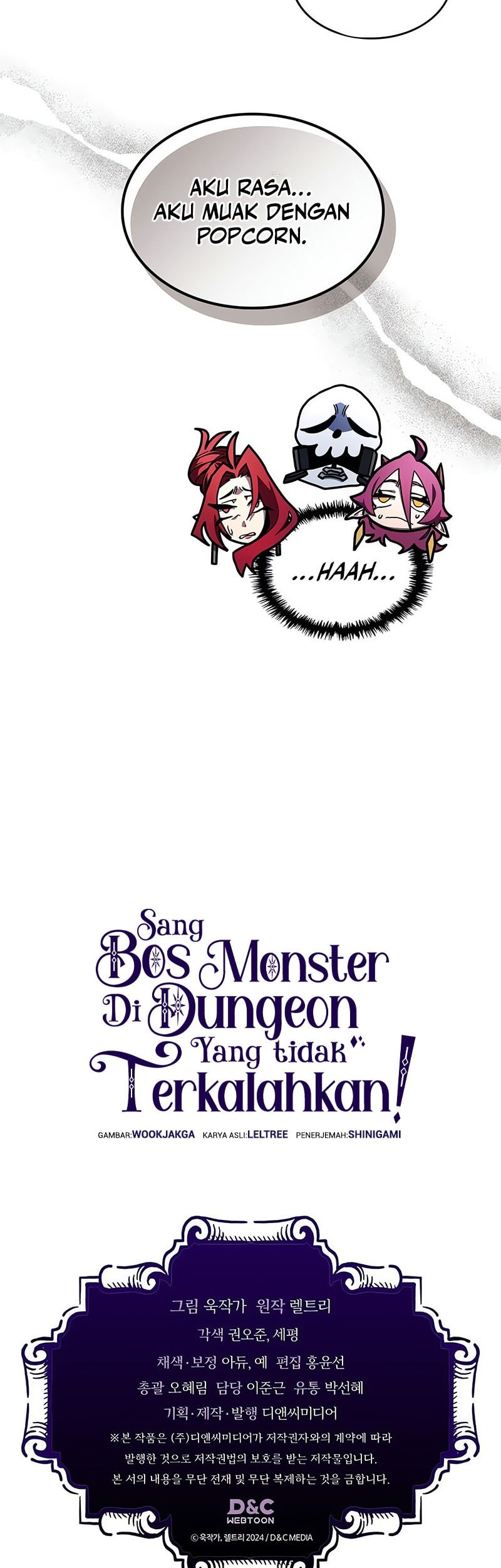 The Unbeatable Dungeon’s Lazy Boss Chapter 80 - halaman 40