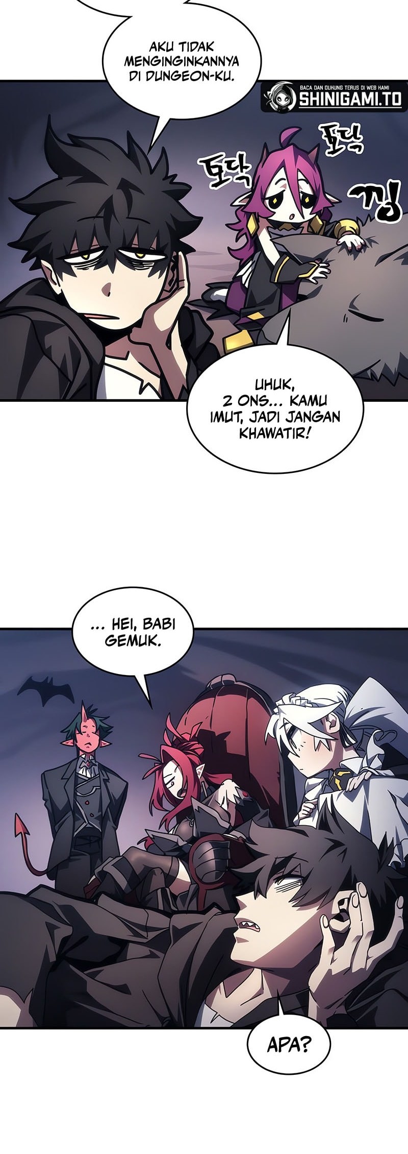 The Unbeatable Dungeon’s Lazy Boss Chapter 87 - halaman 45