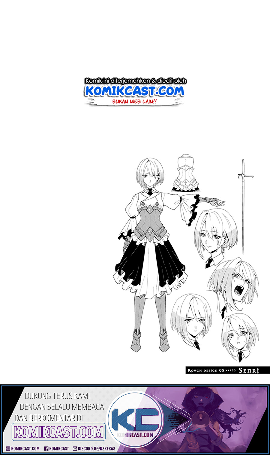 The Undead Lord of the Palace of Darkness Chapter 7.5 - halaman 1
