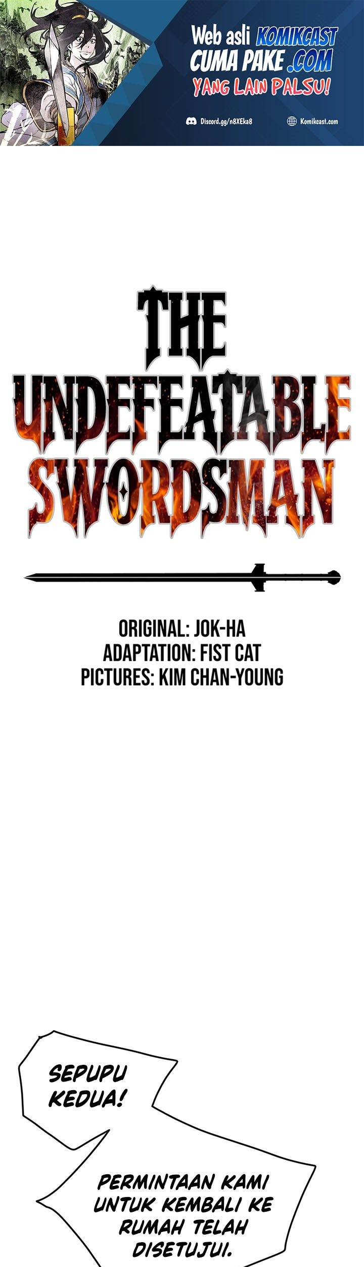 The Undefeatable Swordsman Chapter 100 - halaman 2