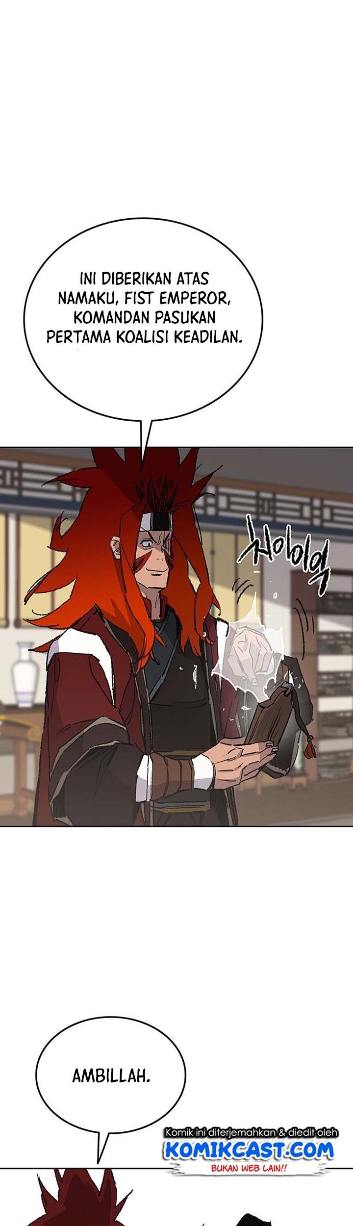 The Undefeatable Swordsman Chapter 107 - halaman 16