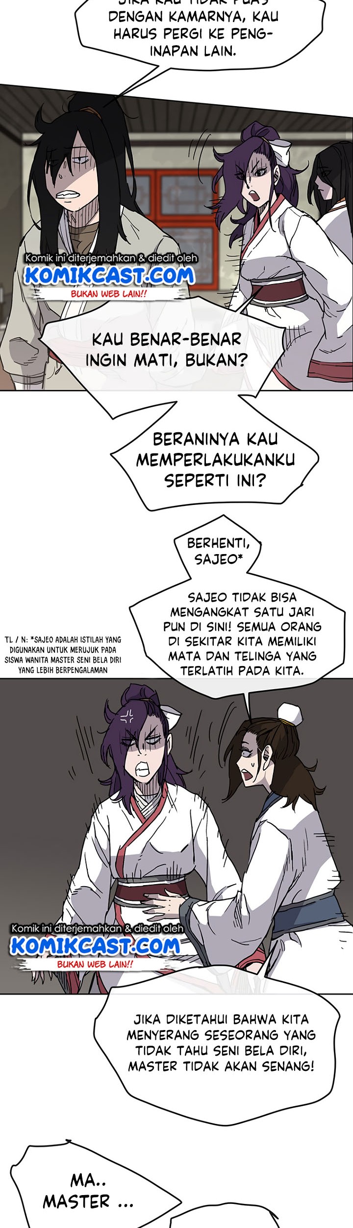 The Undefeatable Swordsman Chapter 12 - halaman 28